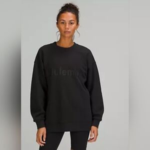 Lululemon Perfectly Oversized Crew Graphic
